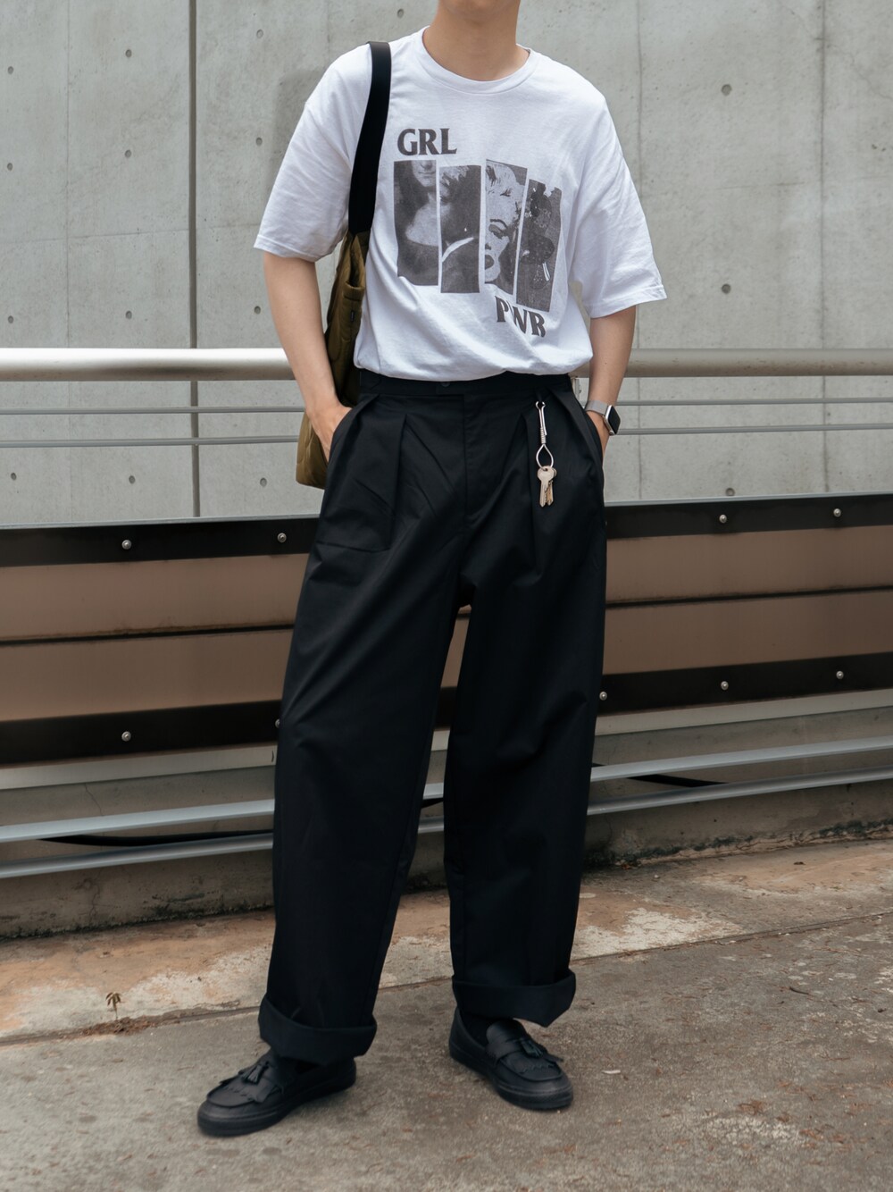 風早ゆうた｜NuggetsのTシャツ/カットソーを使ったコーディネート - WEAR