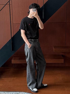 「Bleme（ブレム）のアイテム」を使った、  風早ゆうたさん（メンズ・184cm）の春コーディネート