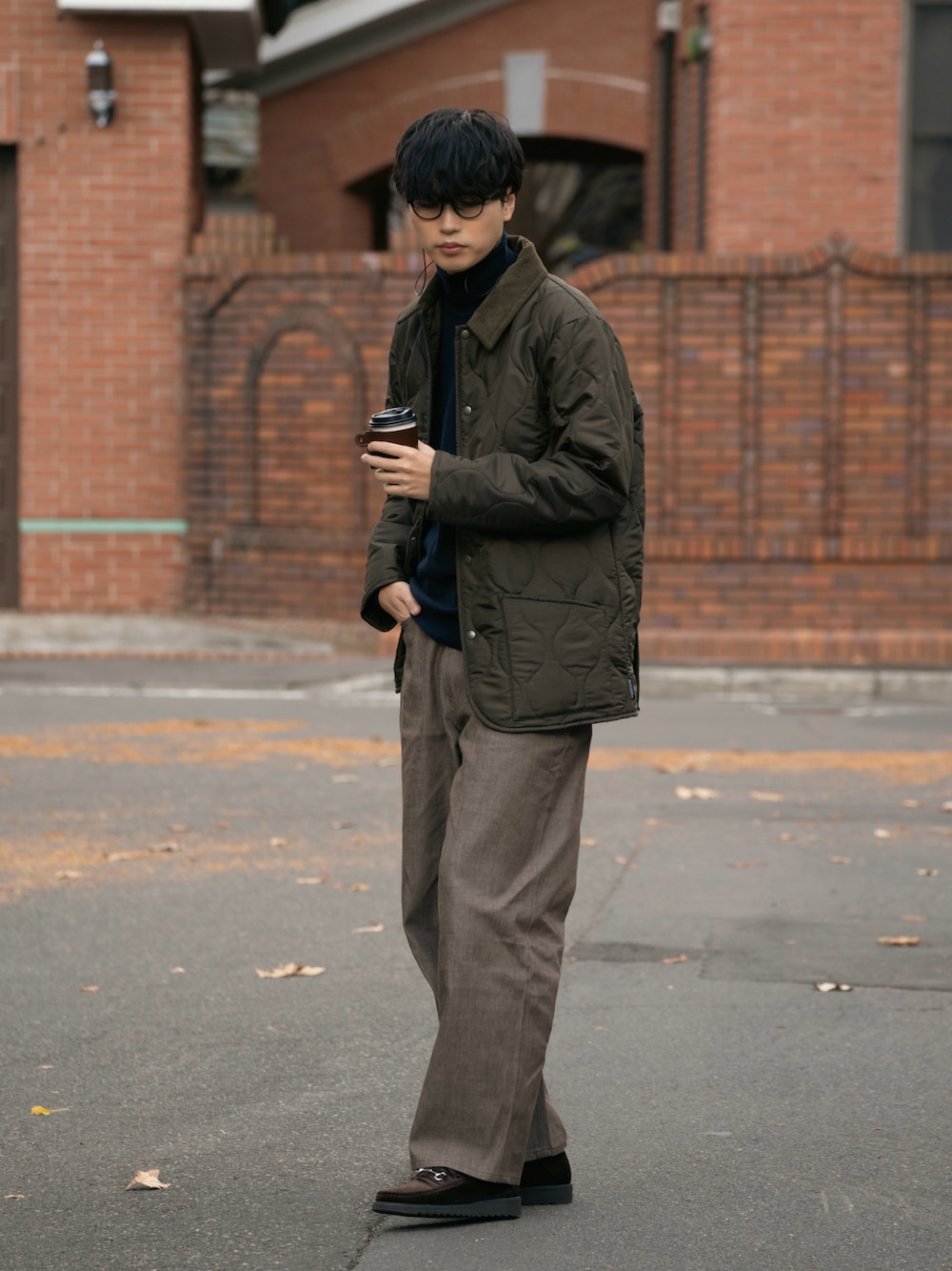 風早ゆうた｜Traditional Weatherwearのブルゾンを使った