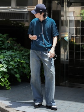  風早ゆうたさん（メンズ・184cm）の夏コーディネート