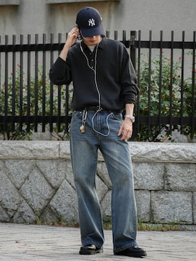 「Bleme（ブレム）のアイテム」を使った、  風早ゆうたさん（メンズ・184cm）の夏コーディネート
