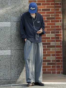 風早ゆうたさん(メンズ・184cm)の夏コーディネート