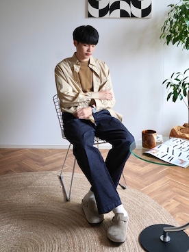   風早ゆうたさん（メンズ・184cm）の夏コーディネート