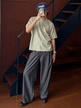 風早ゆうたさん(メンズ・184cm)の夏コーディネート