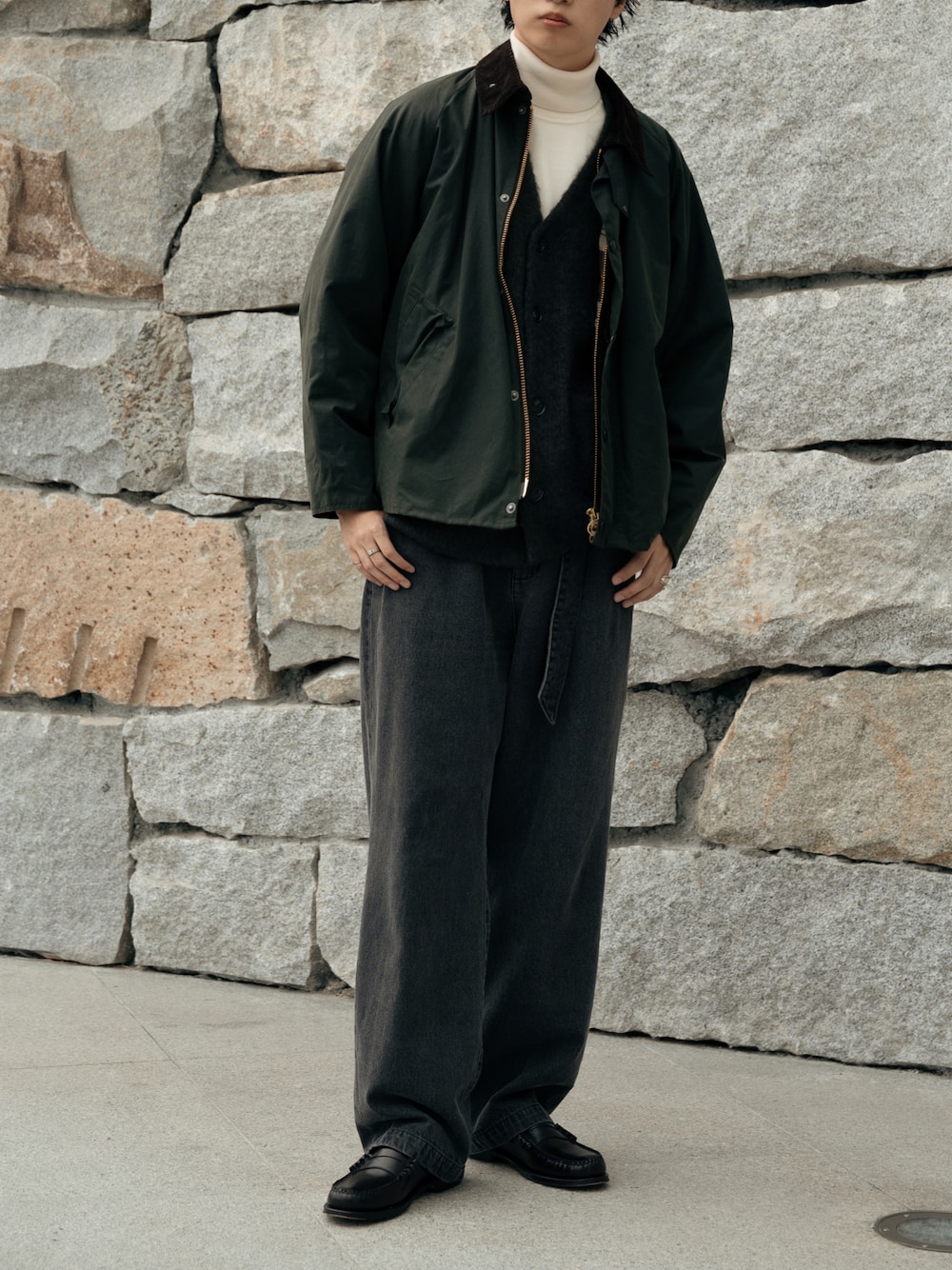 風早ゆうた｜Barbourのブルゾンを使ったコーディネート - WEAR