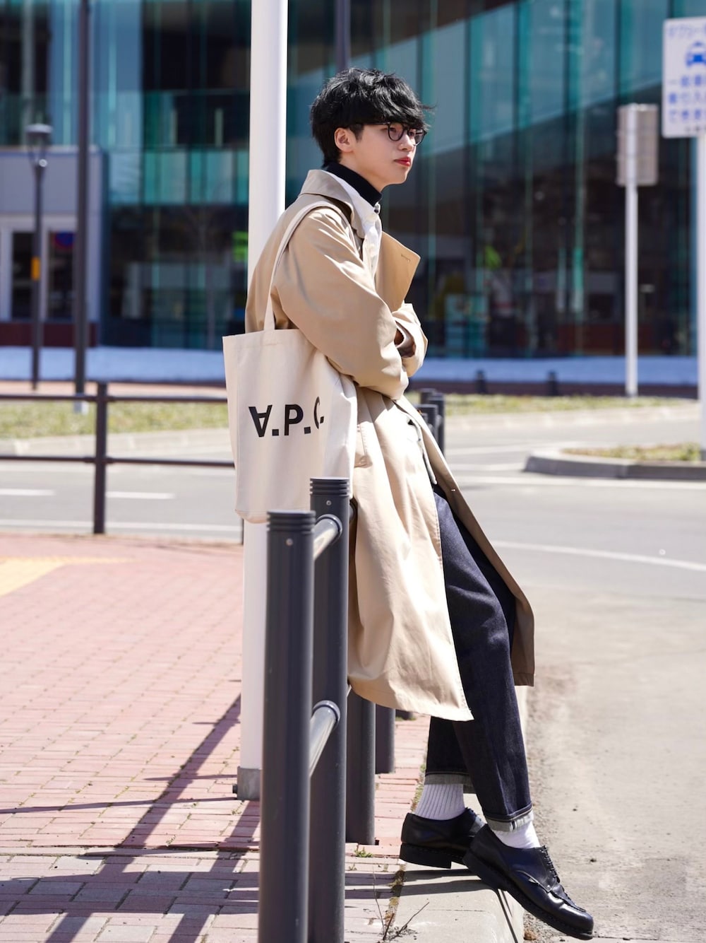 風早ゆうた｜green label relaxing by 風早ゆうたのトレンチコートを