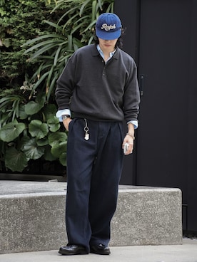風早ゆうたさん(メンズ・184cm)の夏コーディネート