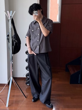 風早ゆうたさん(メンズ・184cm)の春コーディネート