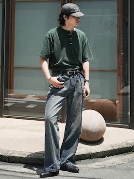 風早ゆうたさん(メンズ・184cm)の夏コーディネート