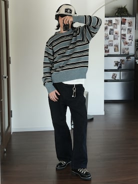 「Paraboot（パラブーツ）のアイテム」を使った、  風早ゆうたさん（メンズ・184cm）の春コーディネート