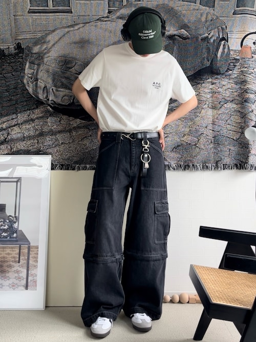 【タグ付き新品】A.P.C. Raymond Tシャツ ホワイト S T-SHIRT RAYMOND（Tシャツ/カットソー）｜A.P.C.（アーペーセー