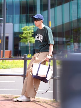 風早ゆうたさん(メンズ・184cm)の夏コーディネート