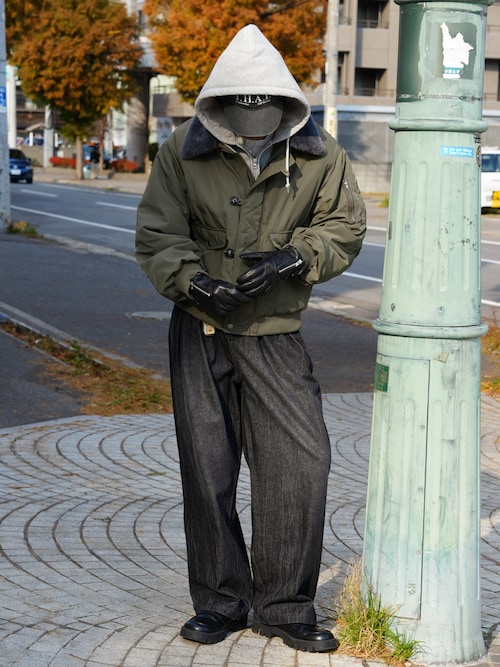 Schott/ショット/ZIP LEATHER GLOVE/ジップレザーグローブ（手袋