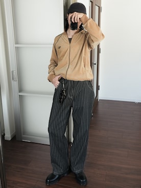 風早ゆうたさん(メンズ・184cm)の冬コーディネート