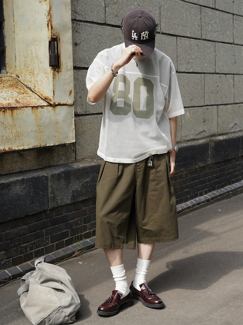 メッシュ プリント Tシャツ