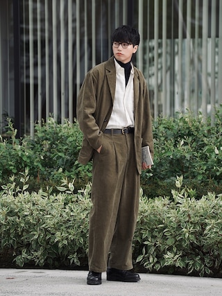 風早ゆうた｜Art re A selectのテーラードジャケットを使った