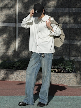 風早ゆうたさん(メンズ・184cm)の夏コーディネート