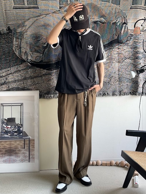 新品2XL⭐️ ロングスリーブTシャツ 風早ゆうた着用 ダークブラウン 1716107406_500.jpg