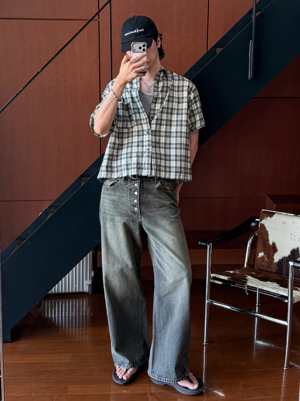 新品L⭐️ ロングスリーブTシャツ 風早ゆうた着用 ダークブラウン 風早ゆうたのコーディネート一覧 - WEAR