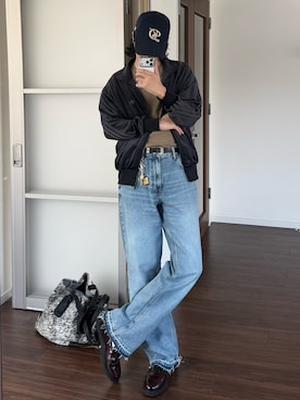 「アイテム（その他アウター）」を使った、  風早ゆうたさん（メンズ・184cm）の春コーディネート