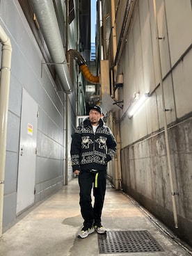 Chijiさん（メンズ・171cm）の冬コーディネート