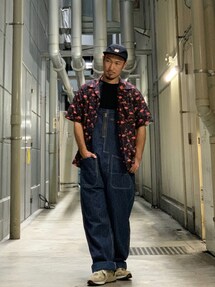 Schott ベージュ オーバーオール schottのサロペット/オーバーオールを使った「ベージュ」の人気