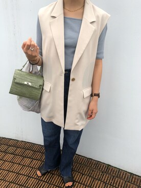 みおんさん（レディース・153cm）の夏コーディネート