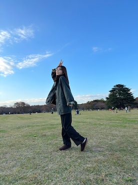 「秋冬」｜「アイテム（スリッポン）」を使った、✿miki✿さん（レディース・159cm）の秋コーディネート