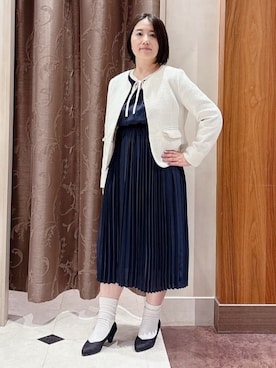 ゆみえさん(レディース・157cm)の冬コーディネート