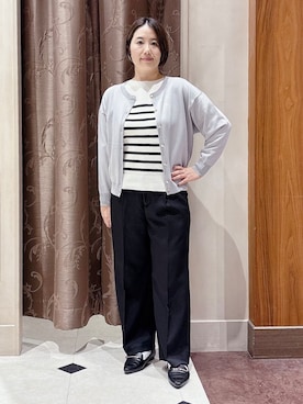 「grove（グローブ）のアイテム」を使った、ゆみえさん（レディース・157cm）の秋コーディネート