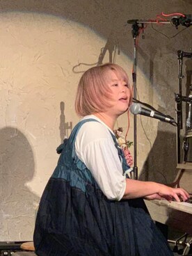 「tricot COMME des GARCONS（トリココムデギャルソン）のアイテム（ワンピース）」を使った、Mikako Hathawayさん（レディース・162cm）の夏コーディネート