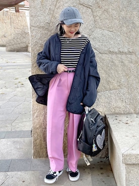 tingtingさん（レディース・153cm）の秋コーディネート