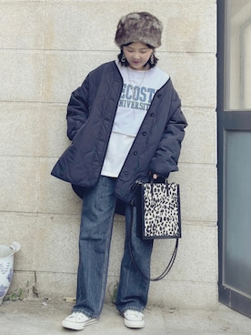 tingtingさん（レディース・153cm）の秋コーディネート