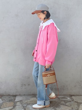 tingtingさん（レディース・153cm）の春コーディネート