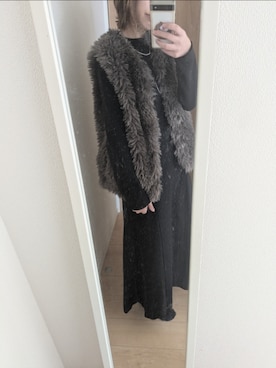 「BEAUTY&YOUTH UNITED ARROWS（ビューティーアンドユースユナイテッドアローズ）のアイテム（ワンピース）」を使った、こばななさん（レディース・158cm）の秋コーディネート