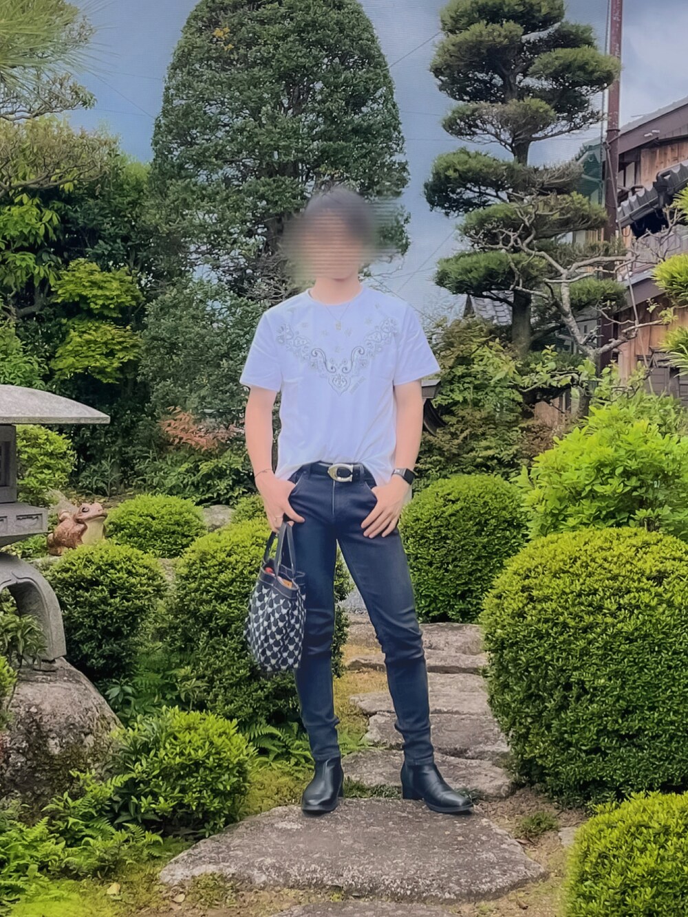 ◇スキニーパンツ◇【boohoo】スキニーストレッチジーンズ / 2色 ストレッチスキニーパンツ ブラック グレー[品番：LCLW0002184