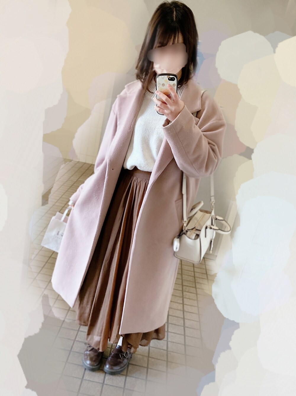 UNIQLO（ユニクロ）の「ウールブレンドラップコート（その他