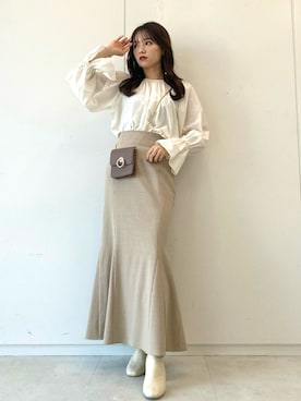 「アイテム（その他）」を使った、Harukaさん（レディース・158cm・20代）の冬コーディネート