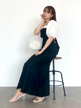 「ごきげんウィーク」｜「アイテム（その他）」を使った、Harukaさん（レディース・158cm）の春コーディネート