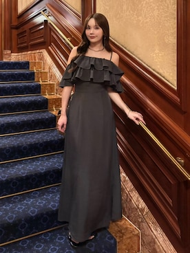 「Elishe（エリシェ）のアイテム」を使った、Harukaさん（レディース・158cm）の夏コーディネート