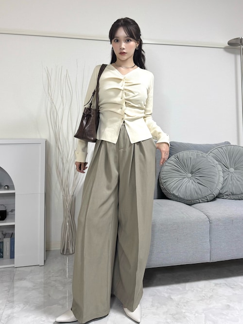 複数購入専用　美品　大きいサイズ46 トゥービーシック　ワイドパンツ　黒 複数購入専用 美品 大きいサイズ46 トゥービーシック ワイド