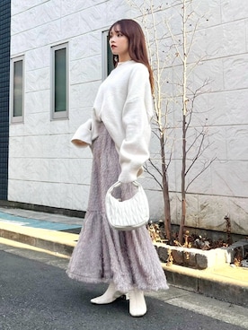 Harukaさん(レディース・158cm)の冬コーディネート