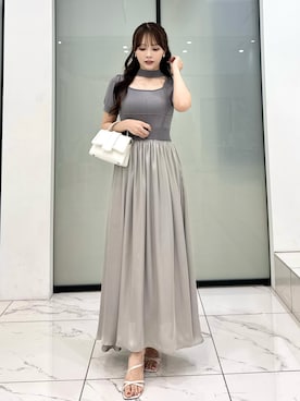 「レディースファッション」｜Harukaさん（レディース・158cm）の春コーディネート