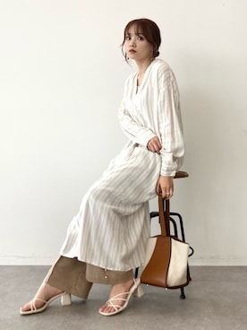 Harukaさん（レディース・158cm）の春コーディネート