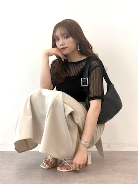 Harukaさん（レディース・158cm）の春コーディネート