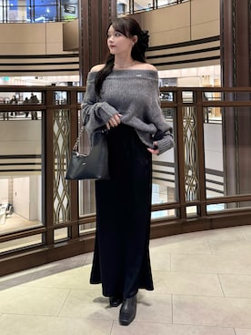 Harukaさん(レディース・158cm)の冬コーディネート