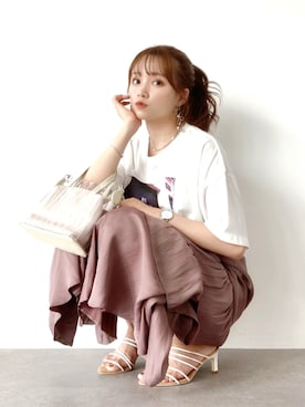 Harukaさん（レディース・158cm）の夏コーディネート