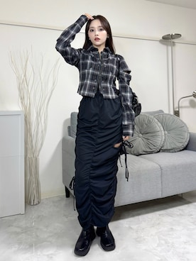 「アイテム（シューズ）」を使った、Harukaさん（レディース・158cm・20代）の秋コーディネート