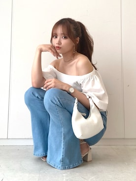 Harukaさん（レディース・158cm）の夏コーディネート