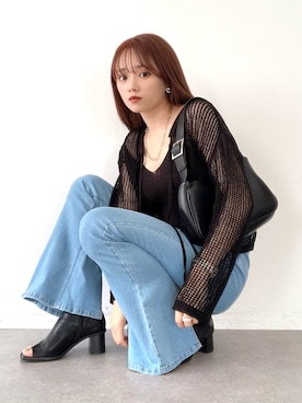 「はじめましてコーデ」｜「アイテム（その他）」を使った、Harukaさん（レディース・158cm）の春コーディネート